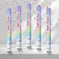 thumbnail image 5 of 60CM Birthday Confetti Cannon – Multicolor Pastel Round Paper Popper, Compressed Air Celebration Tube for Party Decoration, 5 of 7