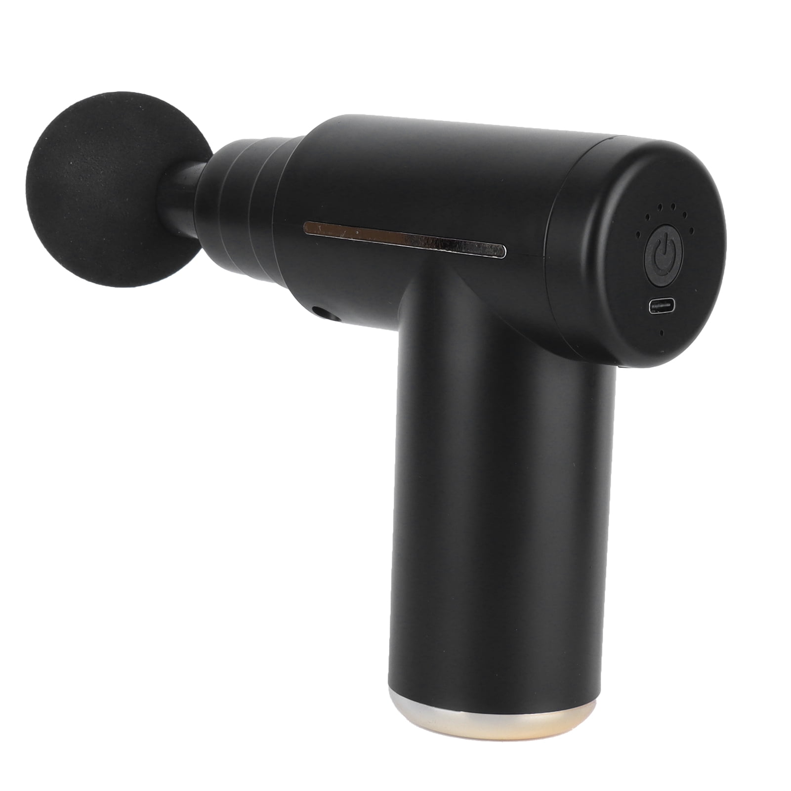 Mini Portable Handheld Deep Tissue Massage Gun Pain Relief Household Body Muscle MassagerSilver