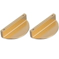 thumbnail image 5 of Gongc Golden Half Round Cabinet Knobs for Kitchen Cupboard, 5 of 7