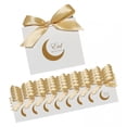 thumbnail image 4 of 50 cajas de regalo para dulces, bolsas de regalo para fiestas. Dorado, 4 of 9