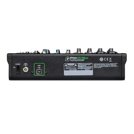 Mackie - ProFX10v3 Professional Effects Mixer with USB - Black