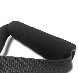 Covered Resistance Exercise Bands with Handles- Very Heavy and Ultra Heavy Levels- FitCord Resistance Bands 2-Pack (40lb/55lb)- Made in USA