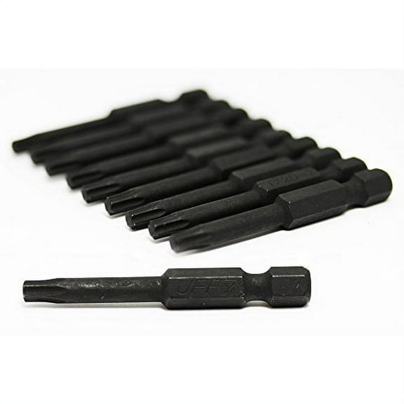 UFFY - 2" Torx 20 (T20) / Star Power Impact Bit 10 pack 1/4 Hex