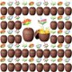 thumbnail image 1 of Hawaiian Summer Pineapple Coconut Drinking Cup Strawberry Shaped Juice Drink Cups for Birthday Weddi, 1 of 5