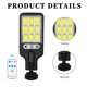 thumbnail image 2 of Luces de calle solares Lámpara de pared LED con sensor de movimiento de 3 modos con control remoto (D) Sywqhk Para estrenar, 2 of 2