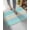 Blue, variant on Luxury Plush Bathroom Rugs Mat, Pink Wooden Grain Soft Shaggy Bath Carpet, Vintage Chic Geometric Ombre Brown Non-Slip Floor Mat for Kitchen, Bedroom, 16"x24"