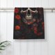 thumbnail image 5 of Fotbe Vintage Butterfly Flower Skull Toalla Premium con Patrón, Toalla de Microfibra de Secado Rápido, Ligera y Altamente Absorbente (27.5x16in), Ideal para Uso Diario, 5 of 6