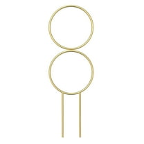 1pcs Small Metal Trellis for Potted Plants,Gold Trellis for Climbing Plants Indoor,Mini Trellis for Potted Plant Support Stake House Plant Trellis for Garden Potted,Hoya,Pothos,Flower,Monstera