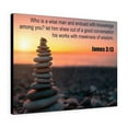 thumbnail image 5 of Scripture Walls  Wise Man James 3:13 Bible Verse Canvas Christian Wall Art Ready to Hang Unframed, 5 of 12