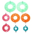thumbnail image 1 of Kit de herramientas para manualidades, 8 piezas, 4 tamaños, bola de pelusa para hacer pompones, aguja para bricolaje, 1 of 7