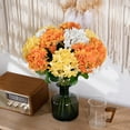 thumbnail image 3 of Sunjoy Tech Hydrangea Simulation Flower Anti-fade Artificial Home Decor No Maintenance Required Artificial Hydrangea, 3 of 8