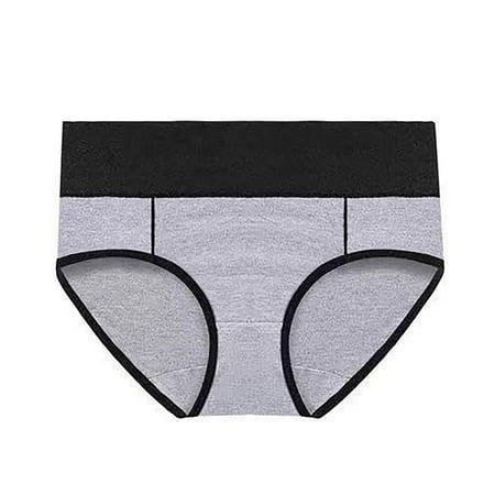 ATOYSOY Women s Stretchy Solid Panty Classic Briefs Girls Comfy Plus Size Hip Lifting Cotton Panties  5 Pack Shapewear Control Briefs Seamless Clearance Multipack Underpants XXXL