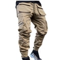 thumbnail image 2 of Pantalon Cargo Confort Extensible pour Hommes, Séchage Rapide, Pantalon de Randonnée Tactique avec Multiples Poches, Jambe Droite, Léger, Décontracté, Voyage, 2 of 4
