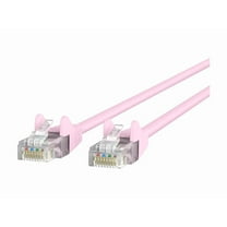 Belkin High Performance - Patch cable - RJ-45 (M) to RJ-45 (M) - 3 m - UTP - CAT 6 - molded, snagless - pink - for Omniview SMB 1x16, SMB 1x8; OmniView SMB CAT5 KVM Switch