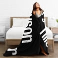 thumbnail image 4 of Flannel Blanket Bryson Rapper Tiller Throws Blankets Super Soft Fleece Air Conditioning Blankets for All Season 60"x50", 4 of 9