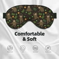 thumbnail image 3 of Naloa Sloth Doing Yoga Print Sleep Mask for Sleeper, Light Blocking Sleeping Eye Mask for Women Men, Eye Shade with Adjustable Strap for Travel, Nap,Meditation, 3 of 7