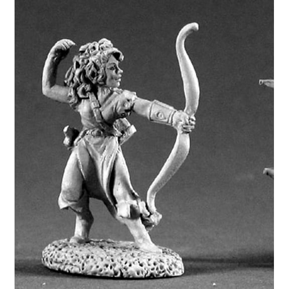Reaper Miniatures Liara Silverrain #02155 Dark Heaven Legends Unpainted Metal