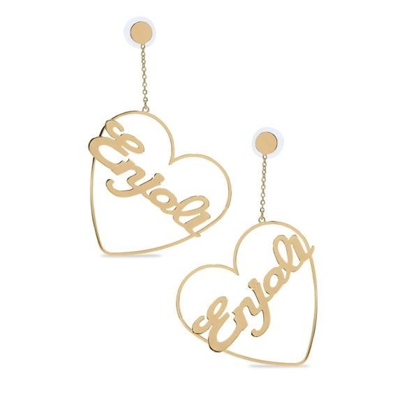 Personalized Script Name Earrings