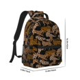 thumbnail image 2 of Honeii Leopard Print Print Backpack for School,15.6 inch Laptop Back Pack for High School and College Students, Waterproof Computer Bookbag-One Size, 2 of 6