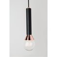 thumbnail image 3 of H169701-POC/BK-Mitzi-Via-One Light Pendant in Style-5 Inches Wide by 12.5 Inches High-Polished Copper/Black Finish, 3 of 8