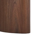 thumbnail image 5 of Safavieh Couture Barnard Oval Wood Modern Coffee Table, Walnut, 5 of 11