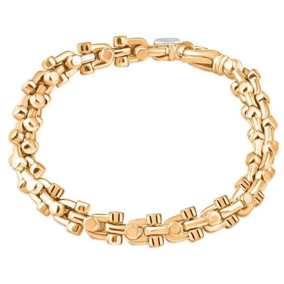Pompeii Men's U-Shape 14k Gold (57gram) or Platinum (93gram) 8mm Link Bracelet 9" (,)