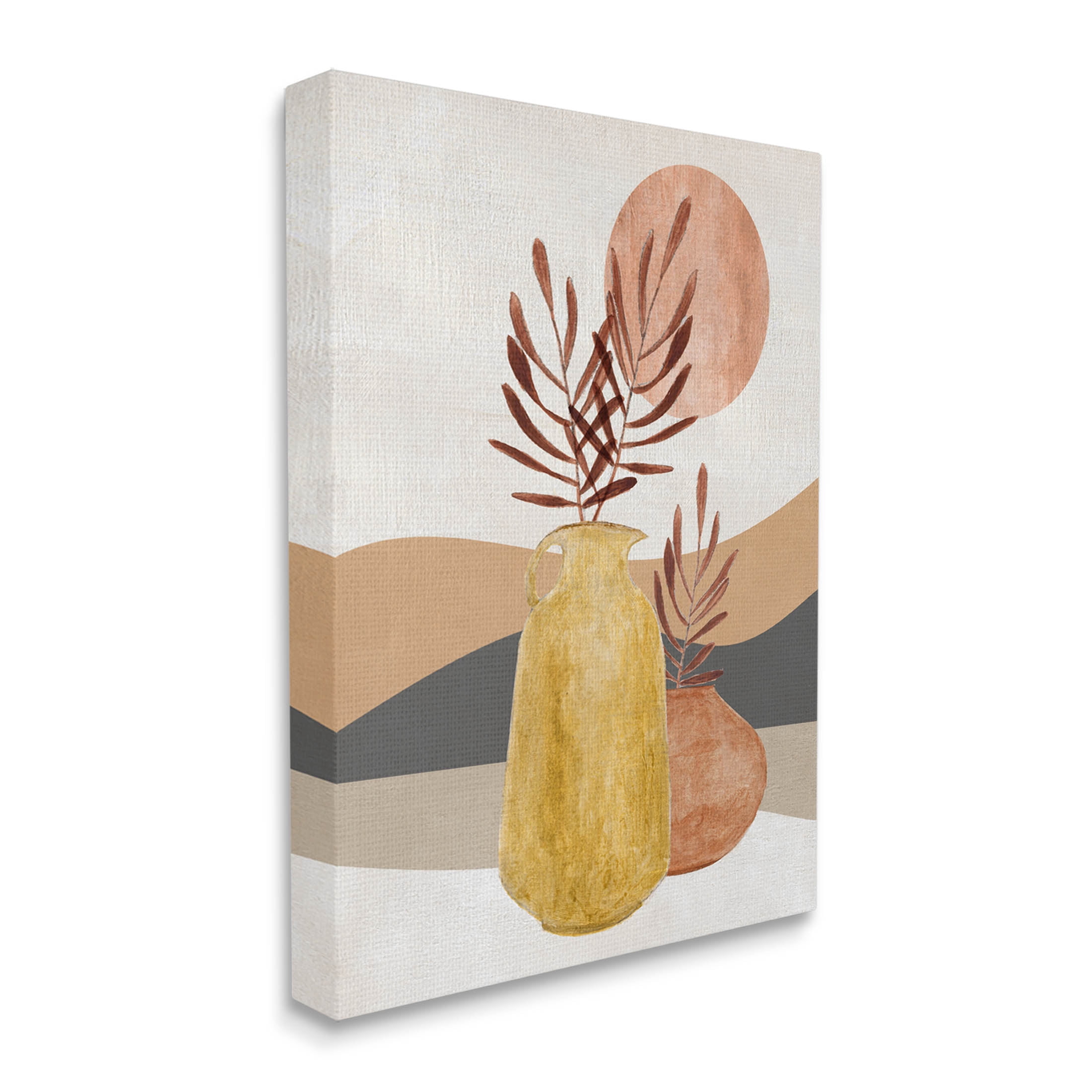 Boho Desert Plant Botanicals Botanical & Floral Graphic Art Gallery Wrapped Canvas Print Wall Art