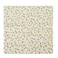 thumbnail image 4 of LAMIRO 7 pcs/set Quilting Fabric Bundles,Cotton Fat Quarters Printed Craft Fabric,25*25cm Precut Squares Sheets (Yellow), 4 of 7
