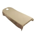 thumbnail image 4 of Massage Table Cover Sheet with Breath Hole - 120*190cm - Various Colors Available - Camel, 120x190cm, 4 of 7