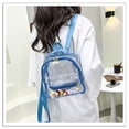 thumbnail image 5 of Back to School Chmadoxn Clear Backpack, Transparent Backpack with Visible Student Backpack Function, Outdoor Backpack, Multi PVC Storage Bag, 5 of 7