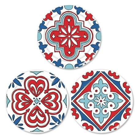

Americana Appetizer Plate Set of 3