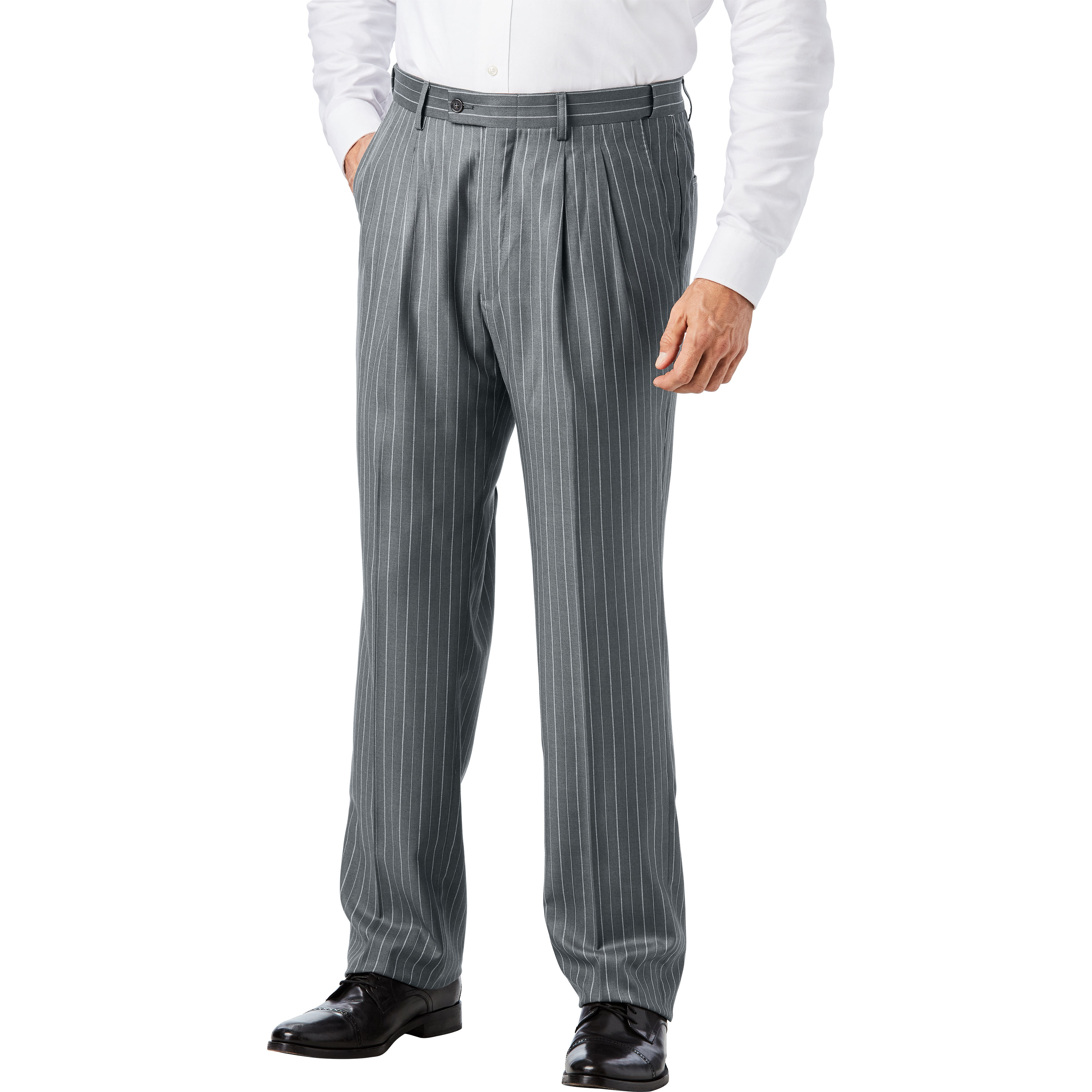 mens big and tall white dress pants