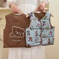 thumbnail image 3 of Ropa de otoño para bebés, chaqueta sin mangas para niños, chalecos de invierno para niños pequeños, chaleco de plumón de pato con un solo pecho, abrigo, prendas de vestir para niños, 3 of 5
