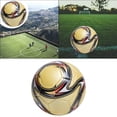 thumbnail image 3 of yotijay Soccer Ball Size 5 Outdoor Toys Stitched Training Ball Official Match Yellow, 3 of 8