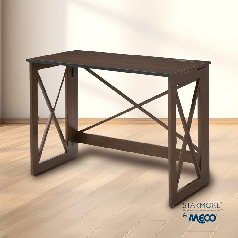 WAQ×DOORS　FOLDING WOOD TABLE Amazon.com: LAKIQ Modern Folding Dining Table with Wheels