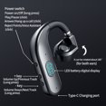 thumbnail image 4 of Auriculares con gancho para la oreja Prácticos auriculares deportivos compatibles con Bluetooth 5.3 para música y juegos, 4 of 8