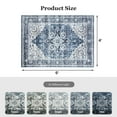 thumbnail image 5 of CHITOOMA 4'x6' Area Rugs for Living Room, Machine Washable Rugs Vintage Area Rug for Bedroom Dining Room Dorm Office with Non-Slip Backing, Stain Resistant Non-Shed Carpet, 5 of 8