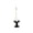 White WH, variant on Naittoop Cute Halloween Taper Candles 10 Inch Ghost Candle Sticks | Halloween Unscented Candle Stick Candles, Real Wax Candlestick, Halloween Home Kitchen Table Decoration White