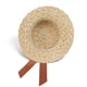 thumbnail image 3 of Sombreros de mujer de color sólido de moda lindo sombrero de sol con lazo sombrero de pescador sombrero de playa sombrero de poliéster para mujer, 3 of 5