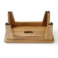 thumbnail image 6 of CONSDAN Step Stool for Bed, USA Grown Oak,Wooden Step Stool for Adults, One Step Stool for Seniors, 6.5" High, Non-Slip Mat, No Assembly Needed, Solid Wood, Natural Color, 6 of 7