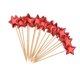 thumbnail image 1 of 20pcs Topper Sign Home Cupcake Palillos de dientes rojo Sunnimix Primero Cumpleaños, 1 of 8
