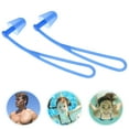 thumbnail image 3 of 2 pares de tapones para los oídos de natación de silicona Tapones auditivos ergonómicos sumergibles bajo el agua con cuerda colgante para adultos Niños (azul), 3 of 6
