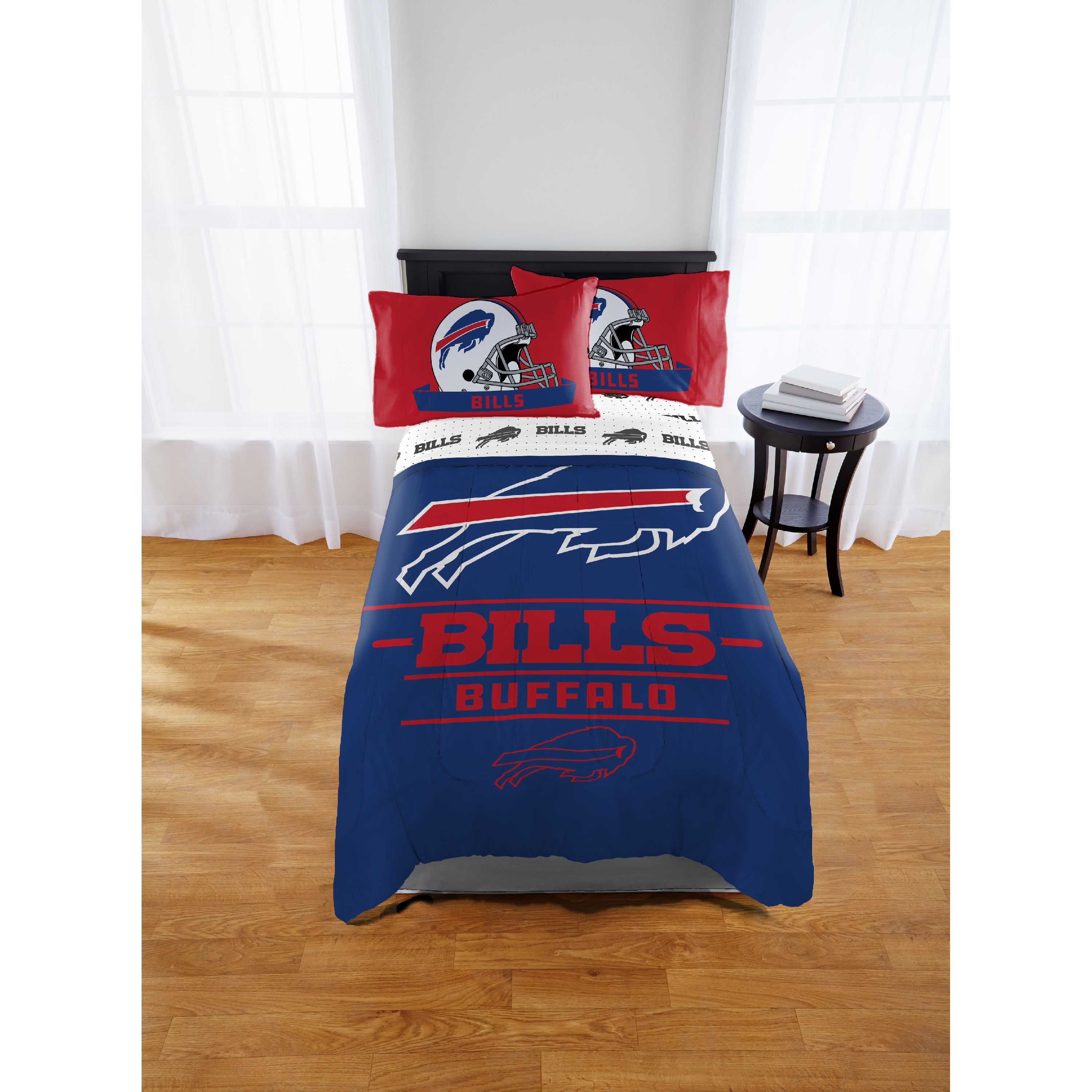 Seneste nyt Ikke nok direkte NFL Buffalo Bills "Monument" Twin/Full Comforter - Walmart.com