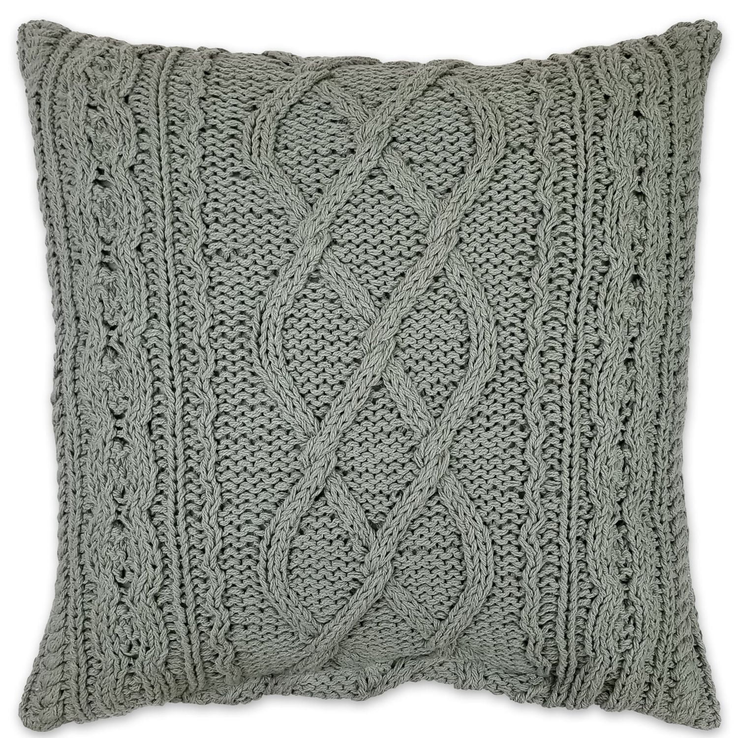 hometrends Cableknit Decorative Cushion