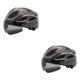 thumbnail image 1 of Sonducket Casco de bicicleta de carretera PC con luz trasera LED - Visibilidad durante los paseos nocturnos Forro cómodo Casco de ciclismo PP Type6 NO6, 1 of 6