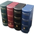 thumbnail image 6 of Leather Cash Collection Storage Box: PMG Graded Banknote Holder, Currency Organizer Paper Money Holders for Collectors (Blue), 6 of 12