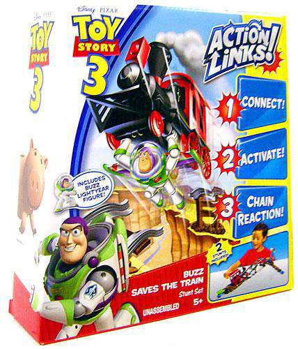 Toy Story 3 Action Links Sunnyside Breakout Stunt Set by Mattel