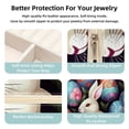 thumbnail image 3 of Easter Square Portable Jewelry Box Organizer for Rings, Earrings, Necklaces, Bracelets - Travel Must-Have for Girls and Women, 3 of 6