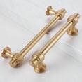thumbnail image 5 of 10 Pack 5 Inch Champagne Bronze Kitchen Cabinet Handles Cabinet Pulls Gold Drawer Pulls Kitchen Cabinet Hardware Handles Dresser Handles, 5 of 8