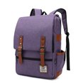thumbnail image 1 of Mochila delgada para computadora portátil, bolsa de negocios vintage resistente a desgarros para viajes, universidad, escuela, mochilas informales para hombres Sincero Hogar, 1 of 6